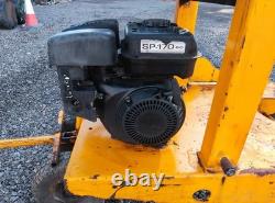 Tri Wheel Bitumen Emulsion Pump Tar Sprayer Tack Coating Machine Barrel Spray