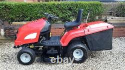 Used petrol ride on lawn mower Briggs and Stratton engine