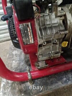 Used portable petrol generator Briggs &Stratton Promax 4500