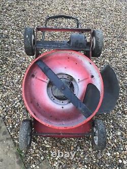 Used rotary petrol lawn mower