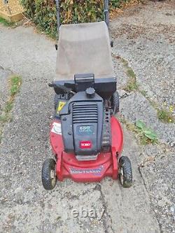 Used rotary self propelled petrol lawn mower