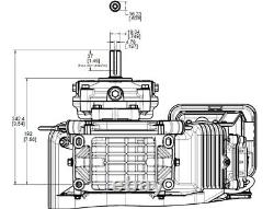 Vanguard 6.5 HP Commercial Engine CCW 61 Reduction 12V352-0015-F1 Honda Replace