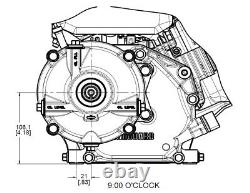 Vanguard 6.5 HP Commercial Engine CCW 61 Reduction 12V352-0015-F1 Honda Replace