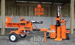 Venom 22ton Hydraulic Log Splitter The Original By Rock Machinery