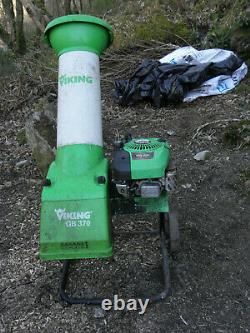 Viking Gb370 Chipper Briggs & Stratton 6.5hp Intek Ohv Petrol Gwo North Devon