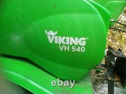 Viking vh540 by briggs and Stratton petrol cultivator with plough attachment