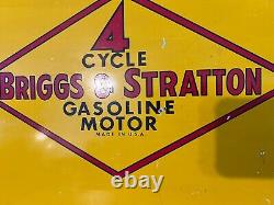 Vintage (1960's/70's) Briggs & Stratton Flex Steel 4 Cycle Gasoline Motor Sign
