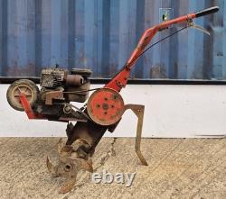 Vintage Briggs and Stratton 3HP Petrol Rotavator Cultivator with Attachments