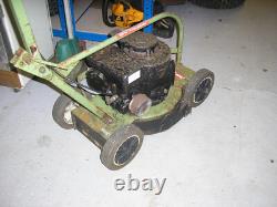 Vintage Hayter Hawk graveyard mower. Briggs & Stratton engine