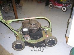 Vintage Hayter Hawk graveyard mower. Briggs & Stratton engine
