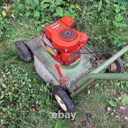 Vintage Hayterette lawnmower with 3.5hp Briggs & Stratton Quiet Power engine