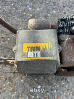 Vintage Trim Rite Edger Briggs & Stratton Engine Turning over, not running
