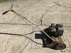 Vintage Wards Master Quality Power Lawn Reel Mower 5S Briggs and Stratton