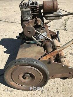 Vintage Wards Master Quality Power Lawn Reel Mower 5S Briggs and Stratton