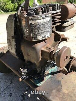 Vintage Wards Master Quality Power Lawn Reel Mower 5S Briggs and Stratton