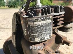 Vintage Wards Master Quality Power Lawn Reel Mower 5S Briggs and Stratton