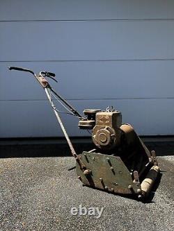 Vintage Webb 250 18 Cylinder 2hp Briggs & Stratton Petrol Lawn Mower Project