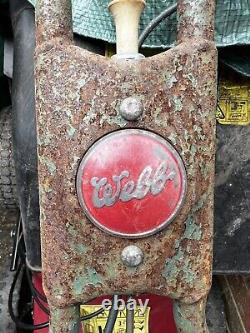 Vintage Webb 250 18 Cylinder 2hp Briggs & Stratton Petrol Lawn Mower Project