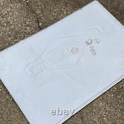 Vtg Briggs And Stratton Authorized Service Center Sign 36x24 Embossed Metal