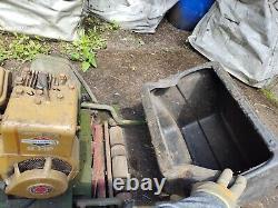 Webb AB1474 cylinder mower Briggs And Stratton engine