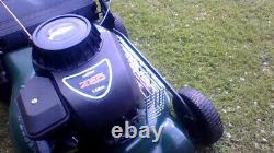 Webb (Briggs&Stratton) 18 Hand Push Petrol Lawn Mower + Grass Bag SERVICED VGC+