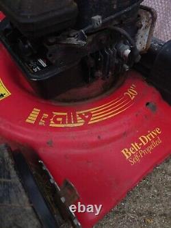 Working Rally 20 Petrol Self Propelled Lawn Mower with Briggs & Stratton Engine